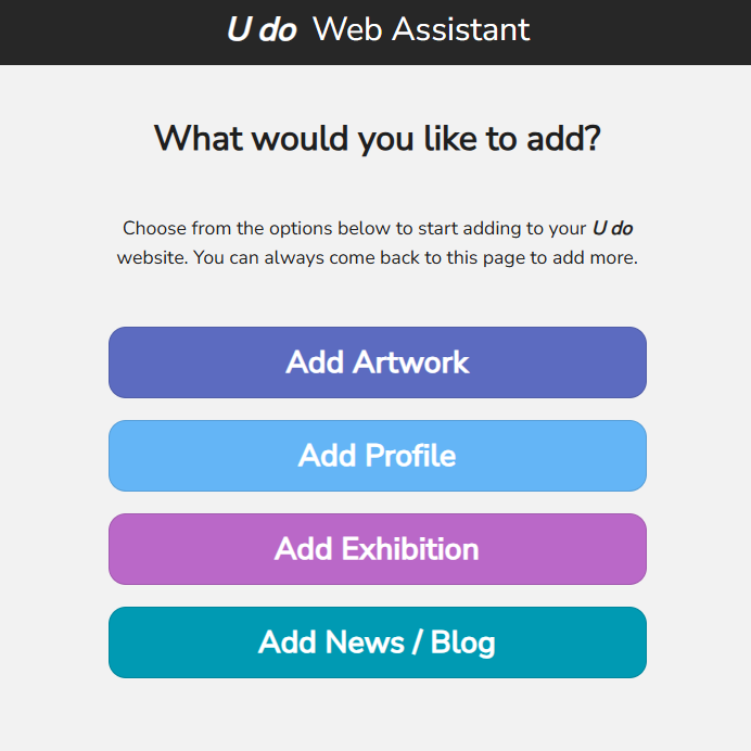U do Web Assistant