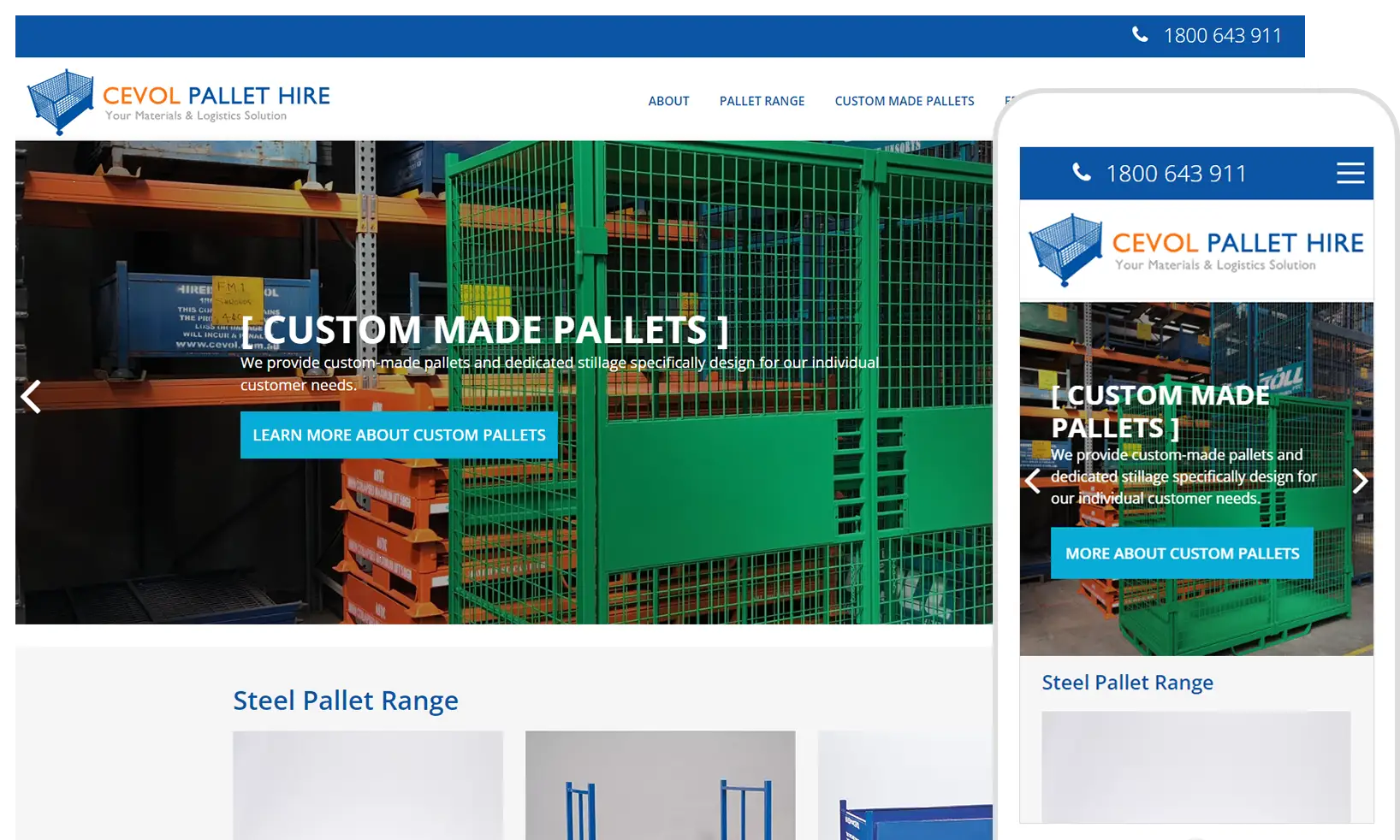 Cevol Pallets - Steel Pallets