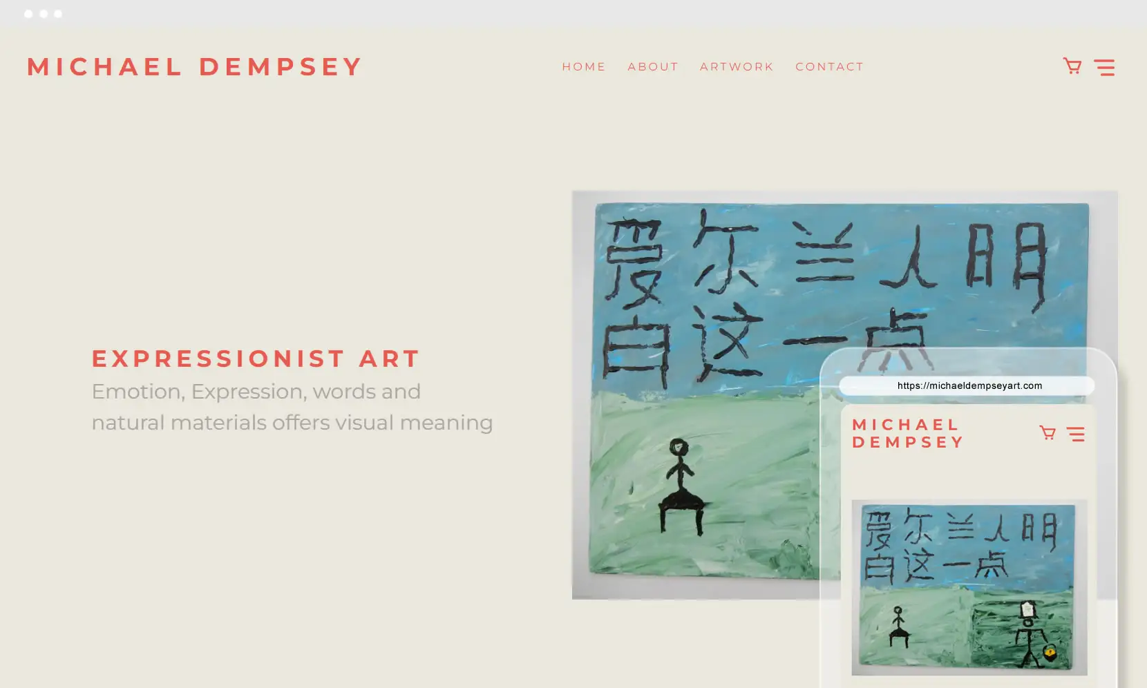 Michael Dempsey art