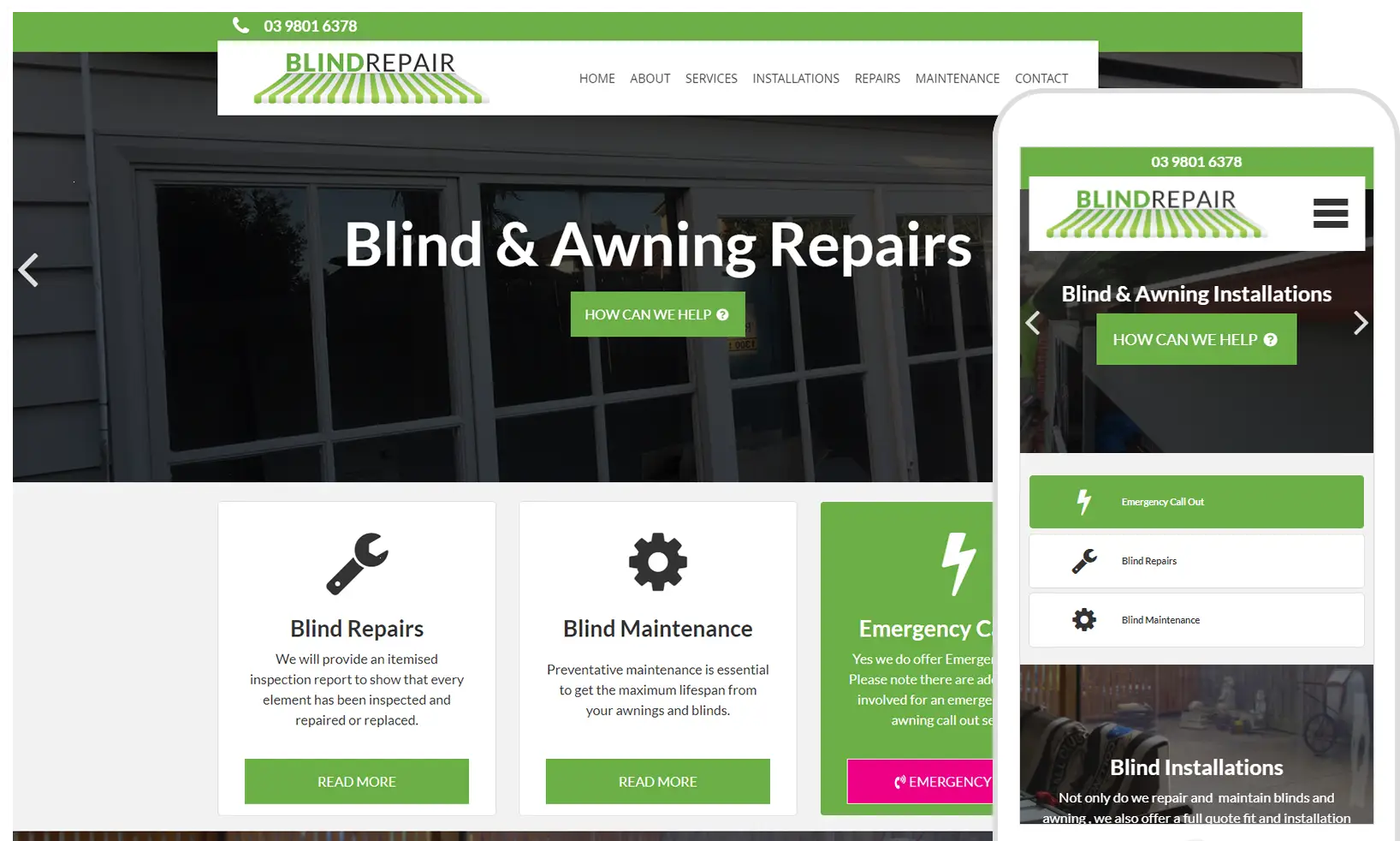 Blind & Awning Repairs