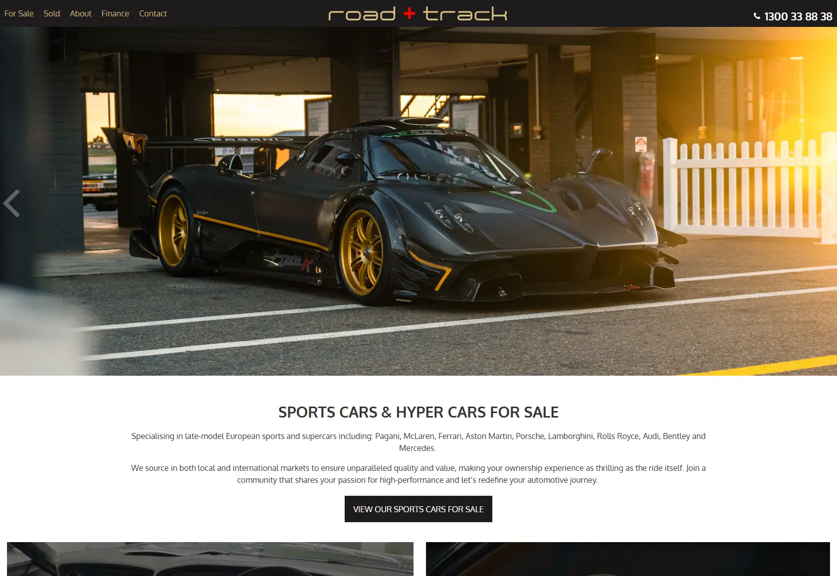 Road & Track Prestige Cars