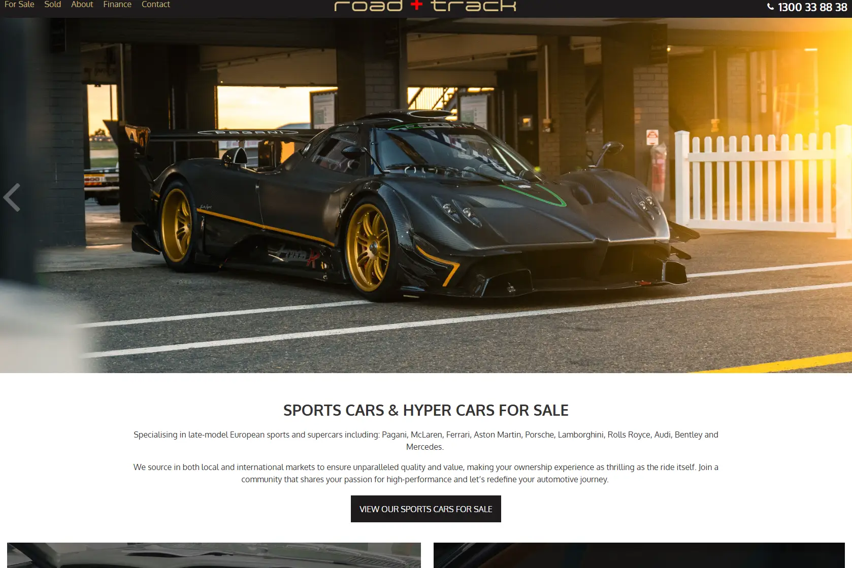 Road & Track Prestige Cars