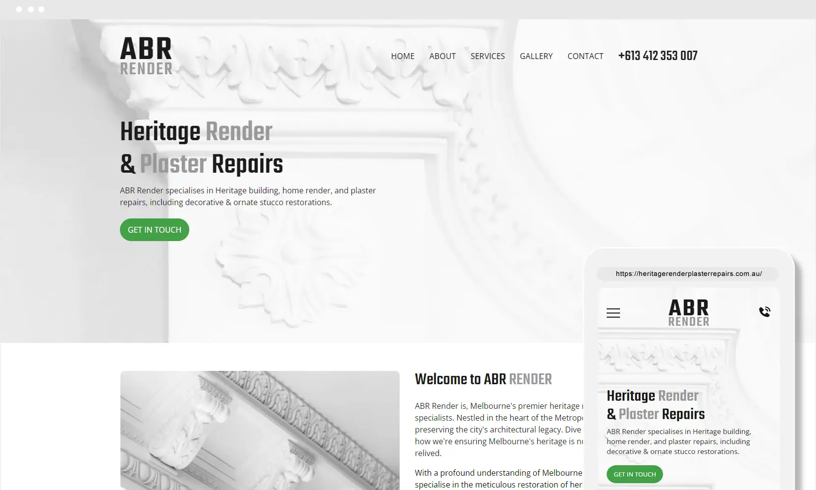 ABR-Render Heritage Render and Plaster Repair